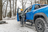 AMP Research 19-22 Ram 1500 Crew Cab PowerStep Xtreme - Black (Incl OEM Style Illumination)