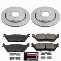 Power Stop 15-17 Ford F-150 Rear Z23 Coated Brake Kit