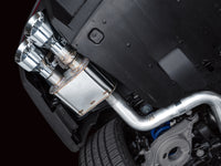 AWE 2024 Ford Mustang Dark Horse S650 RWD SwitchPath Cat-Back Exhaust w/ Quad Chrome Silver Tips