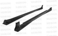 Seibon 09-10 Nissan GTR R35 OEM Style Carbon Fiber Side Skirts