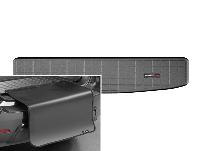WeatherTech 08-13 Toyota Hoghlander Liner w/ Bumper Protector - Black (does not fit hybrid model)