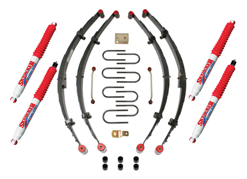 Skyjacker 4In KIT 87-96 YJ W/4 HYDROS
