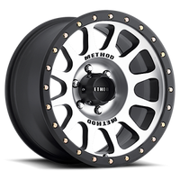 Method MR305 NV 17x8.5 25mm Offset 6x5.5 108mm CB Machined/Black Street Loc Wheel
