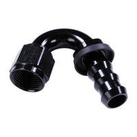 Russell 10AN Twist-Lok 150 Degree Hose End - Black