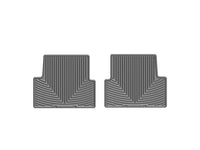 WeatherTech 12+ Chevrolet Sonic Rear Rubber Mats - Grey