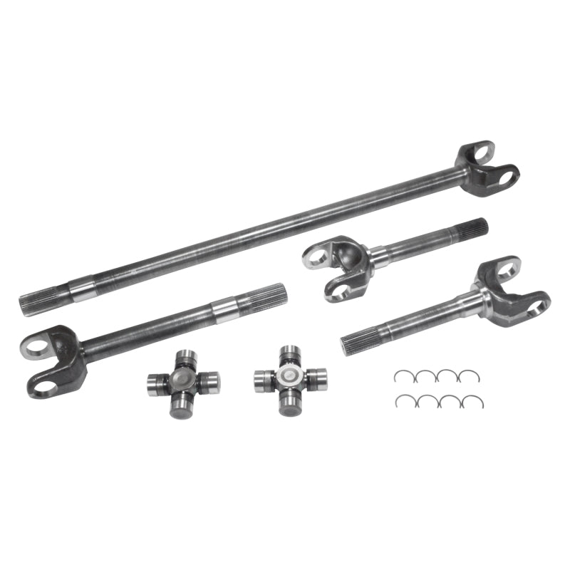 USA Standard 4340 Chrome-Moly Replacement Axle Kit For 79-93 Dodge Dana 60 Front / 30 Spline