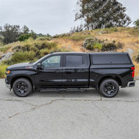Westin EXP Truck Cap COMPLETE KIT A + BS (19-25 Chevy Silverado/GMC Sierra CC 1500 5.8ft. Bed)