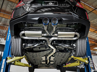 aFe Takeda 3in 304 SS Cat-Back Exhaust System w/ Blue Tips 2017+ Honda Civic Si 4Dr I4 1.5L (t)