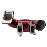 Wehrli 06-07 Chevrolet Duramax LBZ 3in. Y-Bridge Kit - WCFab Red