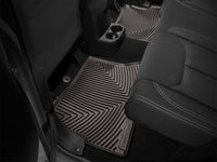WeatherTech 2014-2016 Jeep Wrangler Rear Rubber Mats - Black