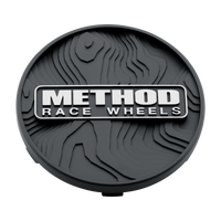 Method Race Wheels Top Snap In Center Cap 86 mm - Black