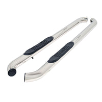 Westin 24-26 Toyota Tacoma Xtra Cab E-Series 3 Nerf Step Bars Stainless Steel