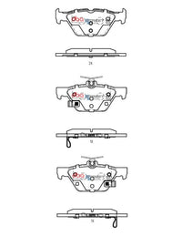 DBA 19-21 Subaru Ascent Rear SSEV Street Series Brake Pads