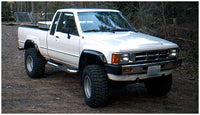 Husky Liners 84-88 Toyota Pickup (w/ Domestic Bed) EAF Style Fender Flares 4pc - Black