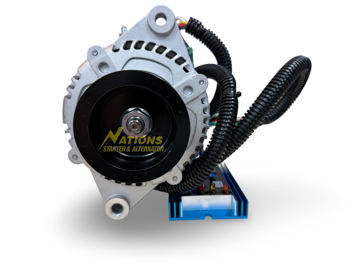 Nations 200 AMP High Output Externally Regulated Alternator for 2003-2004 Mustang Cobra Terminator