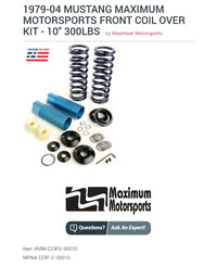 Maximum Motor Sports cop-2-30010