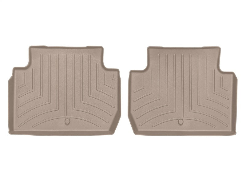 WeatherTech 2018+ Kia Stinger Rear FloorLiner - Tan