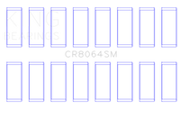 King Engine Bearings Ford Godzilla 7.3L Rod Bearing Set - Size STD