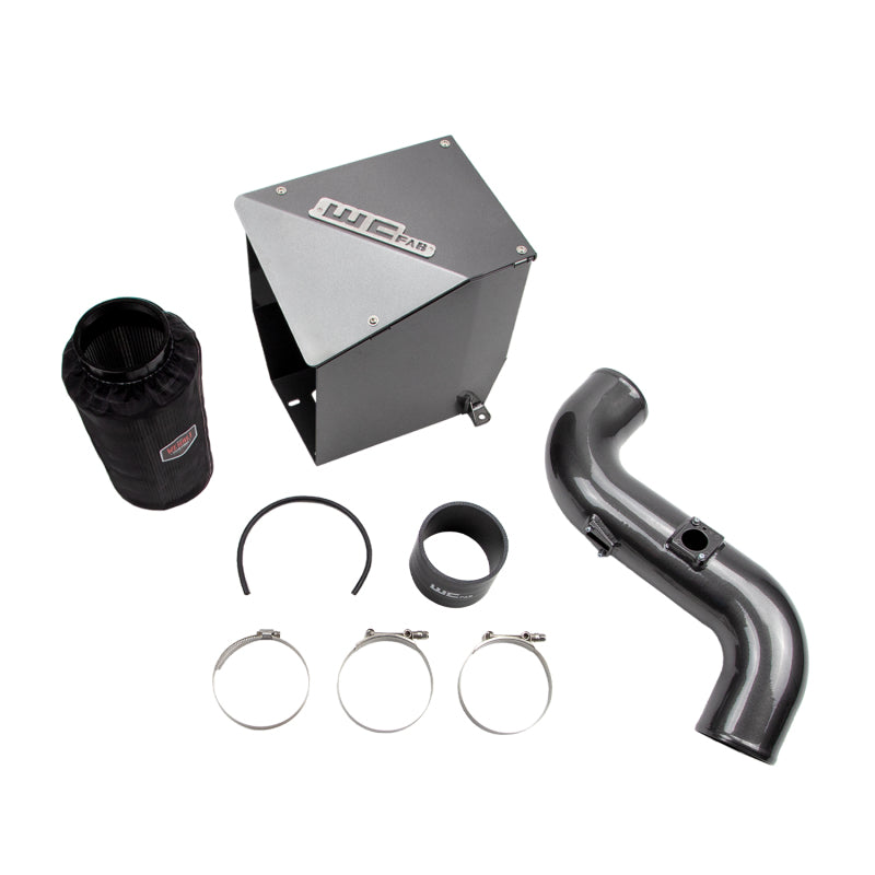 Wehrli 11-16 GM Duramax LML 4in Intake Kit - Kiwi Green
