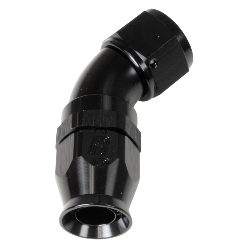 Russell Black 45 -12 Pro Ptfe Hose End