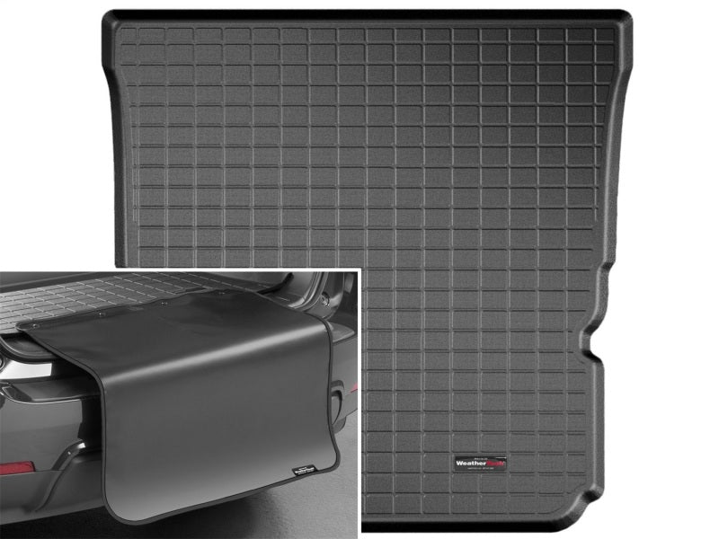 WeatherTech 08-09 Ford Taurus X Cargo Liner w/ Bumper Protector - Black