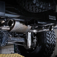Stainless Works 2007-17 Jeep Wrangler Axle Back Exhaust