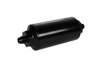 Aeromotive In-Line Filter - AN-06 238 Stainless Mesh Element - Anodized Black