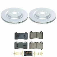 Power Stop 21-24 Ford Mustang Mach-E Front Z23 Coated Brake Kit