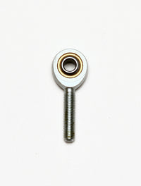 Wilwood bearing rod end male 1/4 ball ID 1/4-28 X1.00 ext. thd 3/8 width ptfe insert