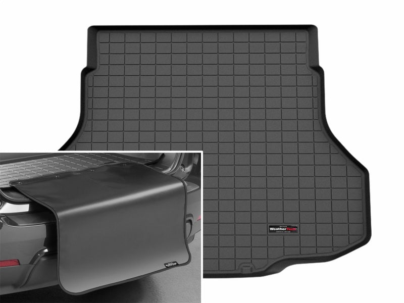 WeatherTech 2021+ Hyundai Elantra Hybrid Cargo With Bumper Protector - Black