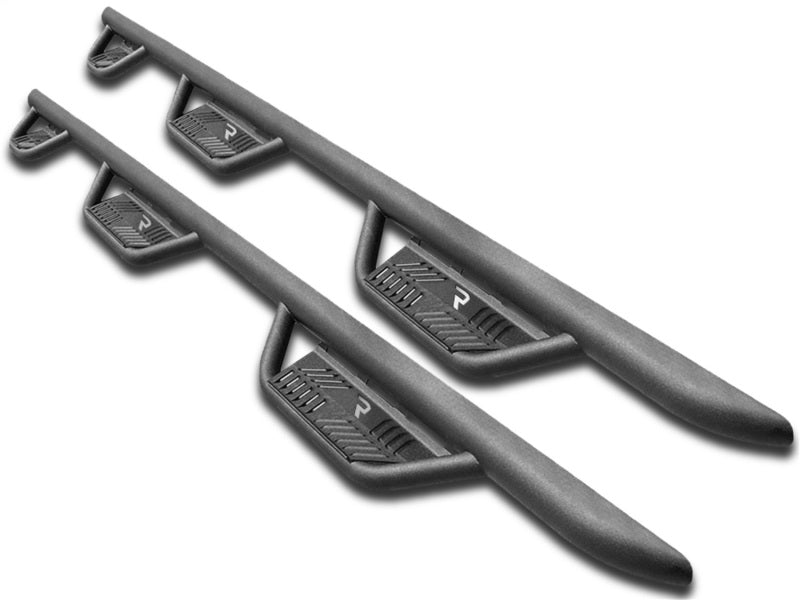 N-Fab Podium LG 07-16 Toyota Tundra Double Cab 6.5ft Bed - Tex Black - Bed Access - 3in