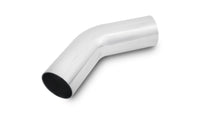 Vibrant 1.75in O.D. Universal Aluminum Tubing (45 degree bend) - Polished