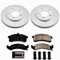 Power Stop 92-93 Buick LeSabre Front Z23 Coated Brake Kit