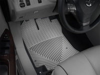 WeatherTech 09-11 Toyota Venza Front Rubber Mats - Grey