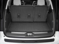 WeatherTech 20-25 Hyundai Telluride Seatback Cargo Liners HP With Bumper Protector - Black