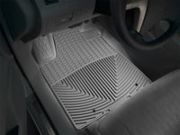 WeatherTech 08-13 Toyota Highlander Front Rubber Mats - Grey