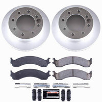 Power Stop 00-02 Dodge Ram 2500 Front Z23 Coated Brake Kit