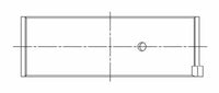 ACL Nissan RB25DETT/RB26DETT 0.025 Oversized High Performance Rod Bearing Set - CT-1 Coated
