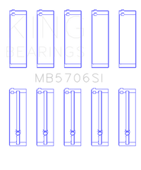 King Engine Bearings Hyundai i30 G4FC (Size +0.50mm) Main Bearing Set
