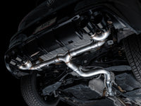 AWE Tuning MK8 Volkswagen Golf R 3in Track Edition Quad Exhaust - Diamond Black Tips