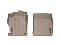 WeatherTech 12+ Honda Civic Front FloorLiner - Tan