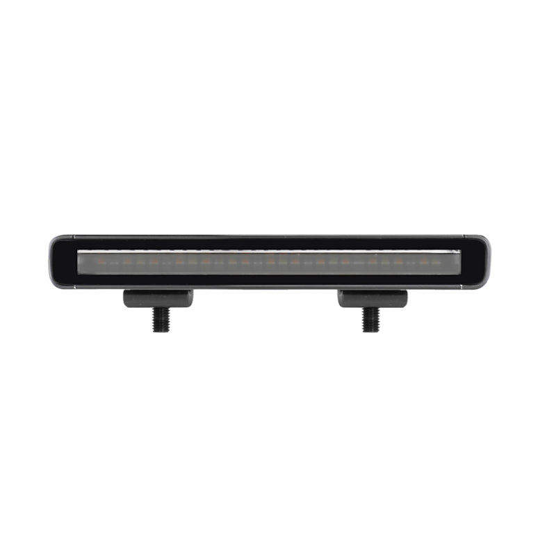 Go Rhino Xplor Flash Series Single Multi Function LED Light Bar (Track Mount) 10in. - Blk