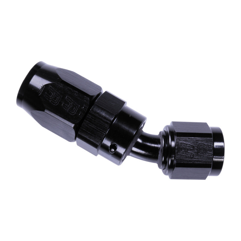 Russell 6AN ProClassic 30 Degree Hose End - Black