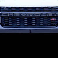 Putco 2020 Chevy Silverado HD - Grille Letters - Black Platinum Chevrolet Letters