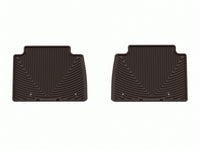 WeatherTech 11-13 Infiniti QX / 14-18 QX80 / 17-18 Nissan Armada Rear Rubber Mats - Cocoa