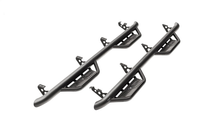 N-Fab Podium LG 07-13 Chevy-GMC 2500/3500 07-10 1500 Ext. Cab - Tex. Black - 3in