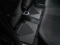WeatherTech 07-11 Toyota Yaris Rear Rubber Mats - Black
