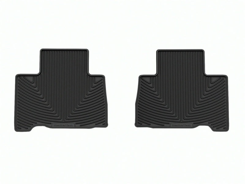 WeatherTech 15-21 Lexus NX (Incl. Hybrid) AZ10 Rear Rubber Mats - Black