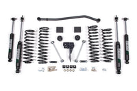 Zone Offroad 07-15 Jeep JK 2dr 4in Suspension Kit