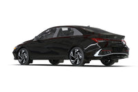 Rally Armor 24-26 Hyundai Elantra Black Mud Flap White Logo